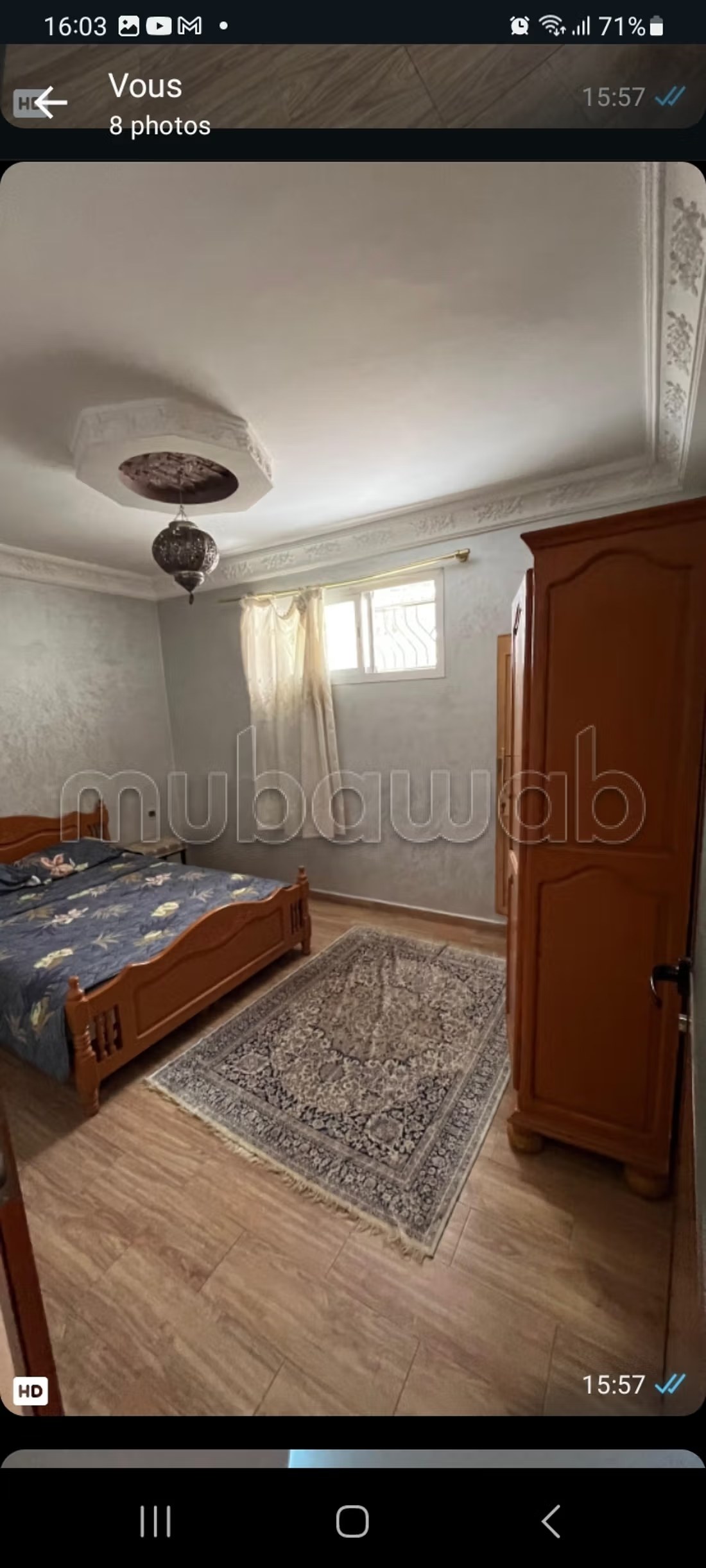 Appartement de vacances à louer à Hay Qods. 1 Pièce. Salon Marocain, sécurité