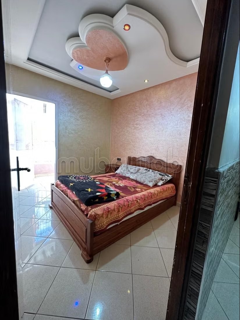 Location d'un appartement à Hay Salam. Surface de 60 m². Salon traditionnel et porte blindée - Photo 9