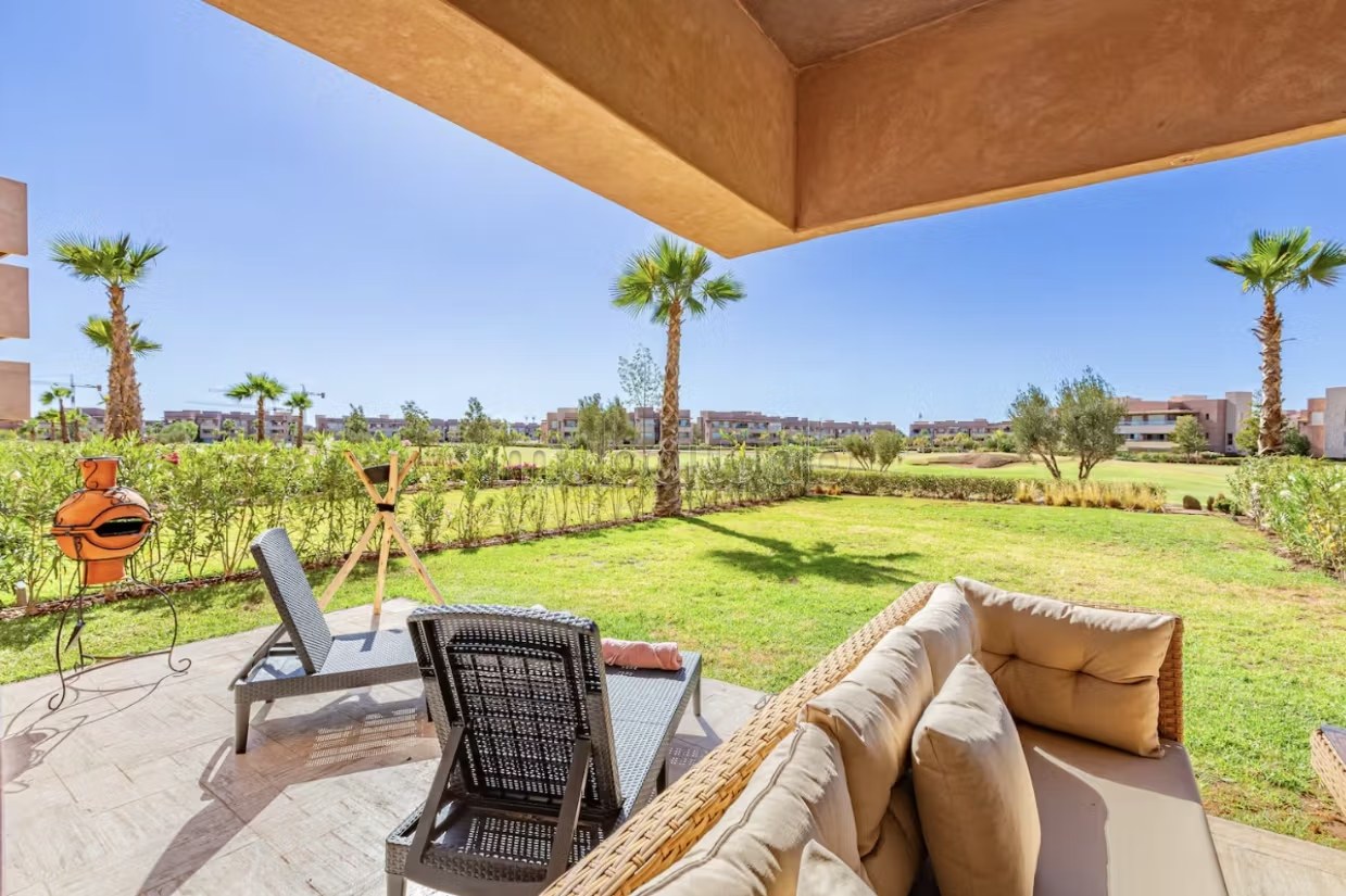 Appart 2 ch jardin piscine Prestigia Marrakech - Photo 13