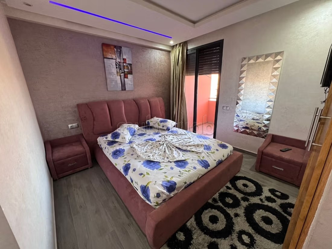 Location saisonnière à Guéliz. 2 belles chambres. Système de parabole et salon marocain - Photo 6