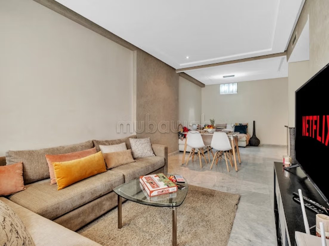 Location d'un appartement à Triangle d'Or. 2 pièces confortables. Environnement calme avec vue sur la mer et double vitrage - Photo 5