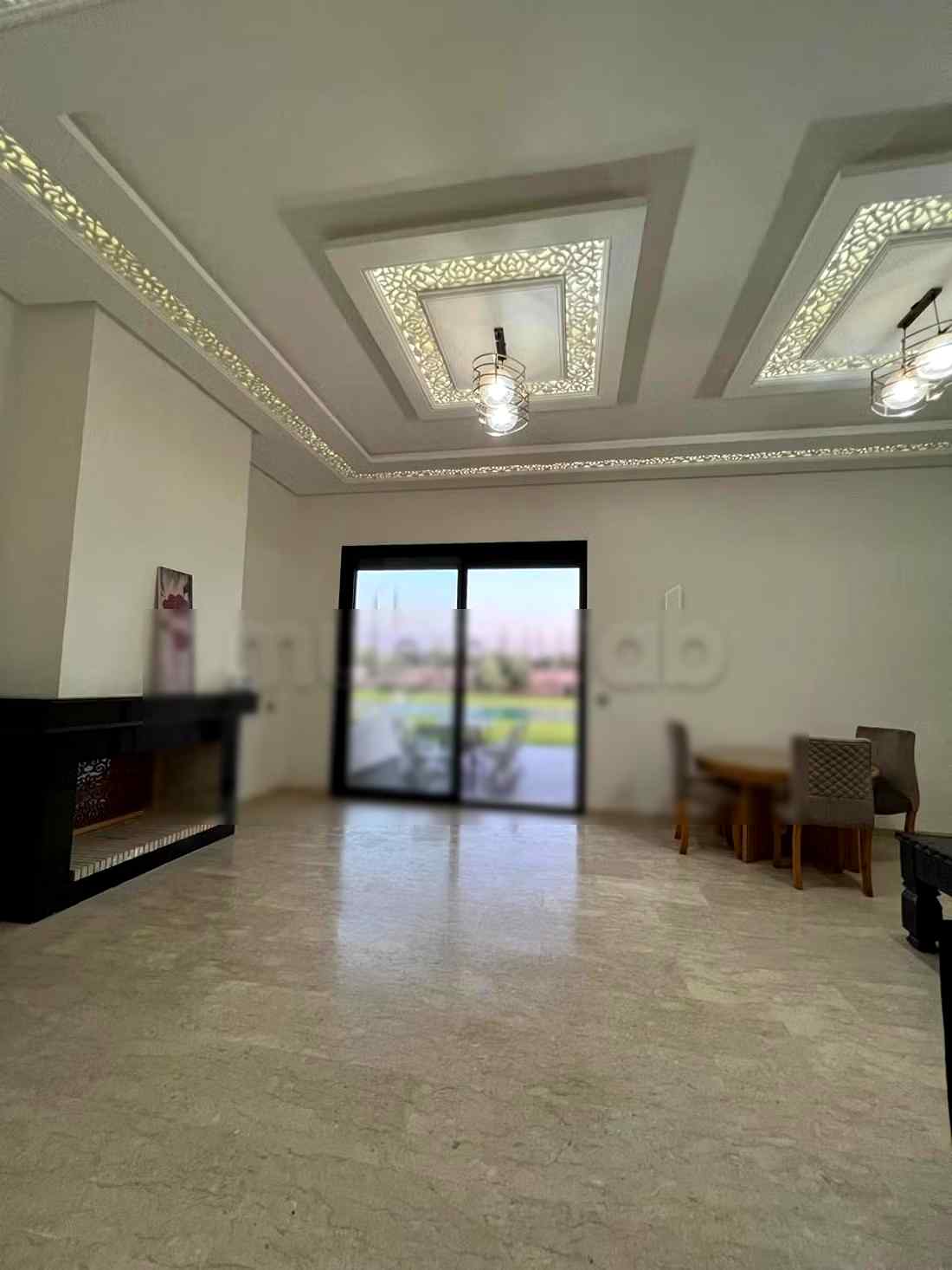 Location saisonnière villa haut standing à Riad Al Atlas. Superficie 500 m². Fenêtres avec double vitrage et porte blindée - Photo 17