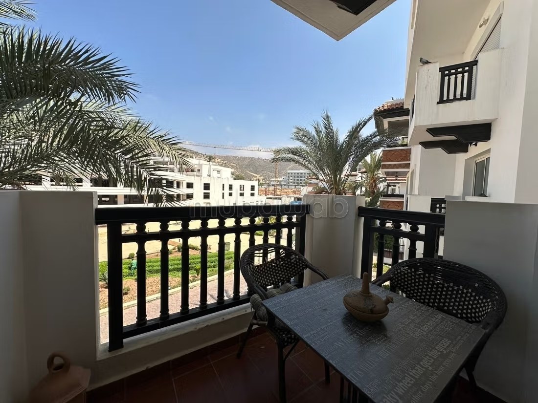 Appartement luxe piscine Marina Agadir