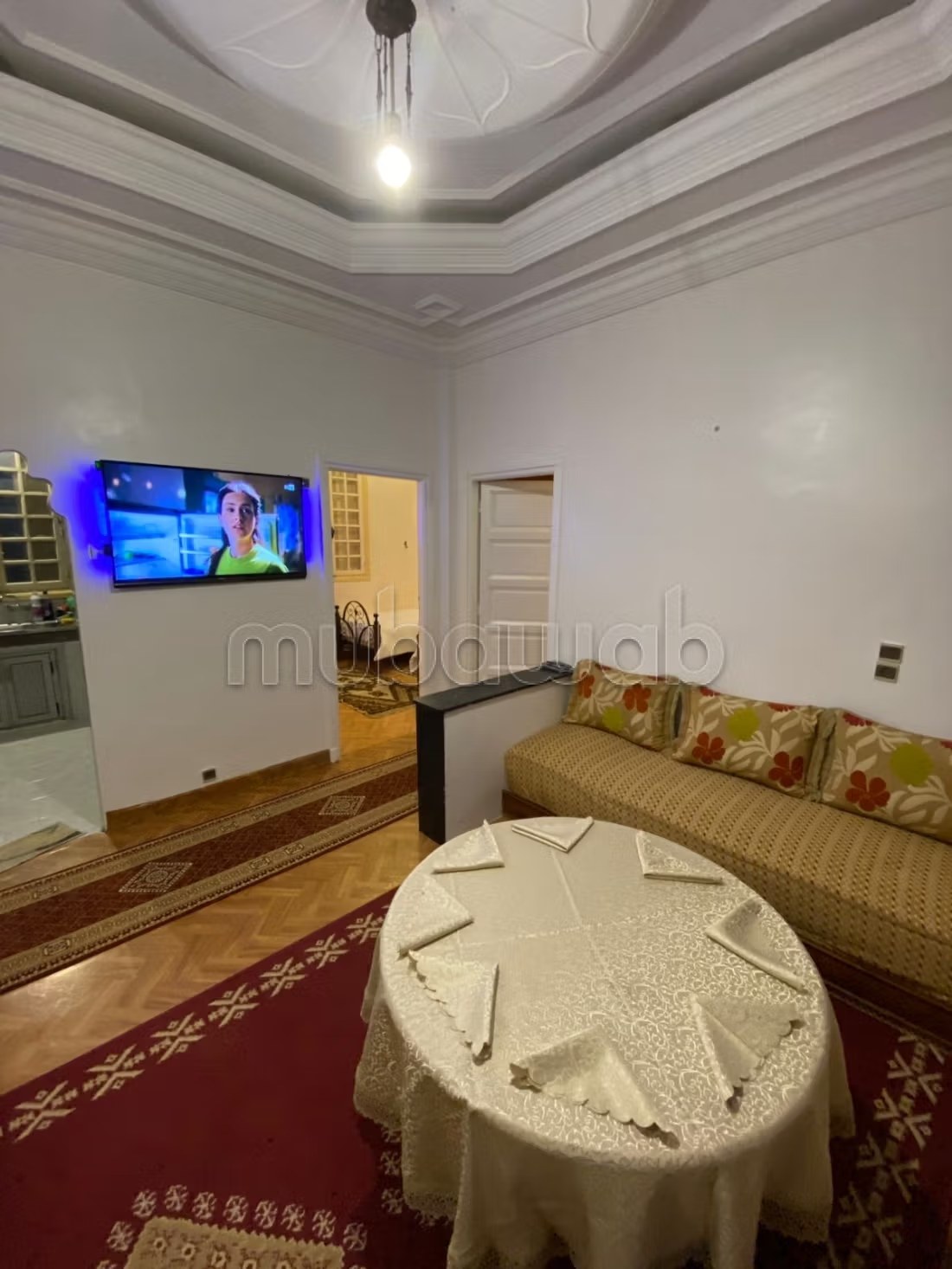 Appartements à louer à Rmila. 
3 pièces. 
Cuisine équipée