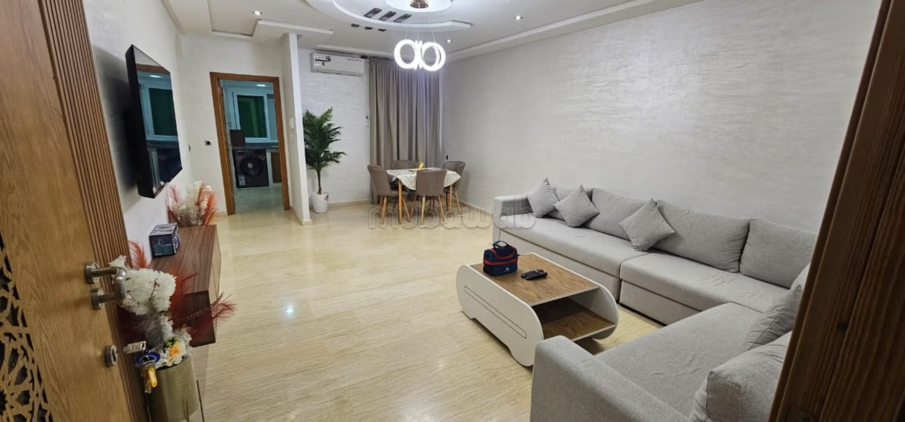 Appartements à louer à Tanja Balia. Surface de 80 m². Salon typique marocain, résidence sécurisée - Photo 8