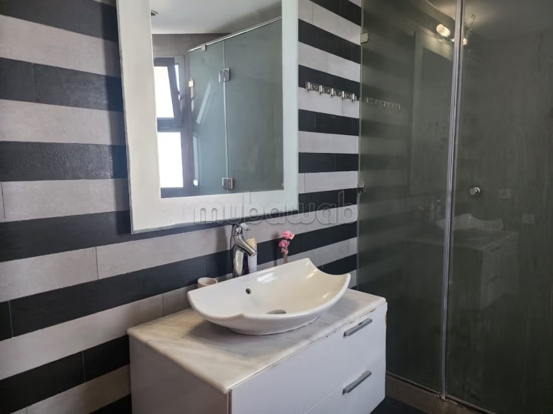 Appartement de vacances à louer à Casablanca Marina. Superficie 75 m². Vue exceptionnelle sur la mer, chauffage central - Photo 21