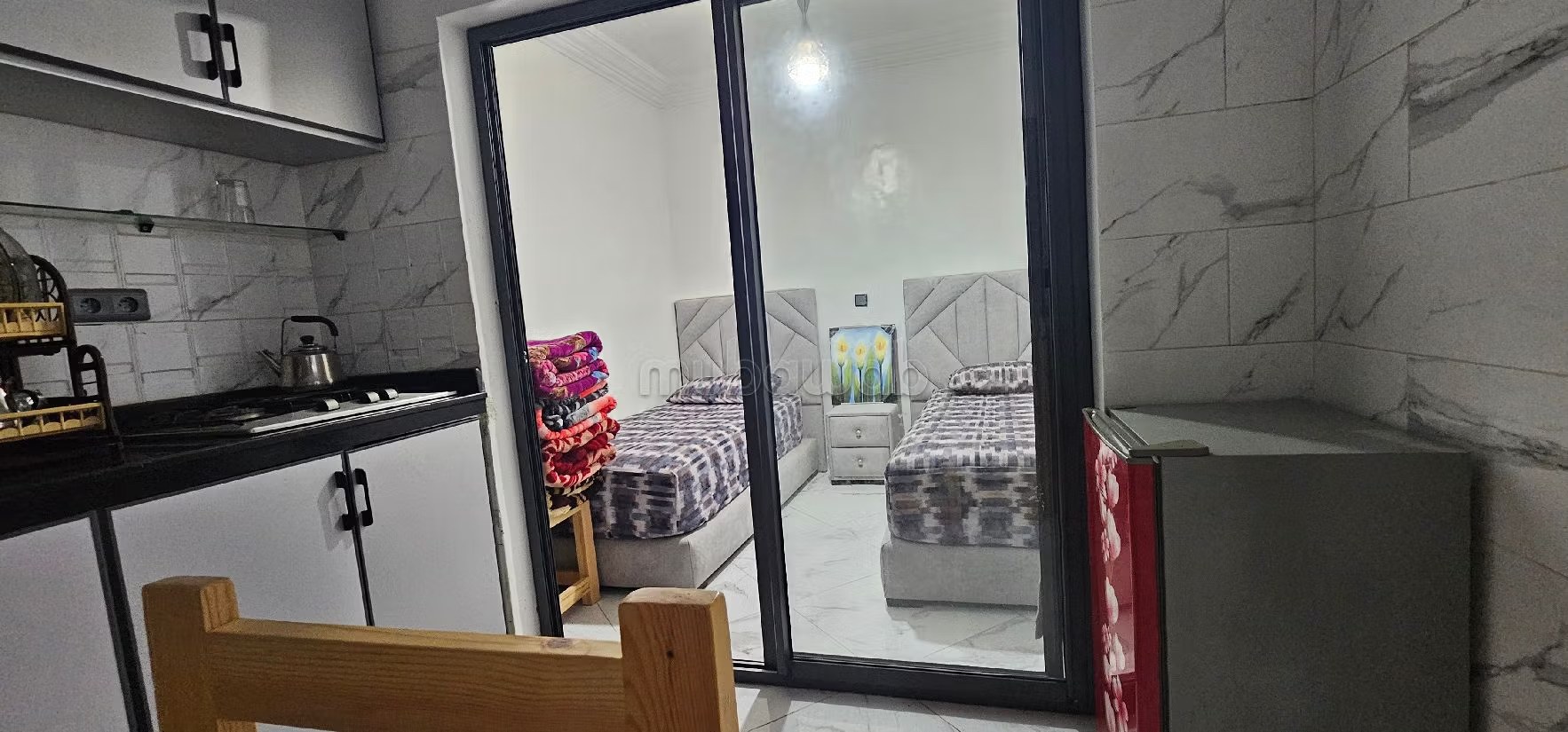 Location d'un appartement à Borj. Superficie 72 m². Environnement calme avec vue montagne, chauffage central - Photo 15