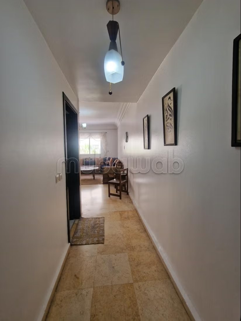 Location saisonnière à Le boulevard Mohammed V. 2 pièces. Porte blindée, sécurité - Photo 20