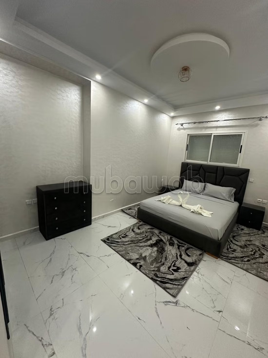 Location saisonnière à Le boulevard Mohammed V. 
2 pièces. Concierge et climatisation