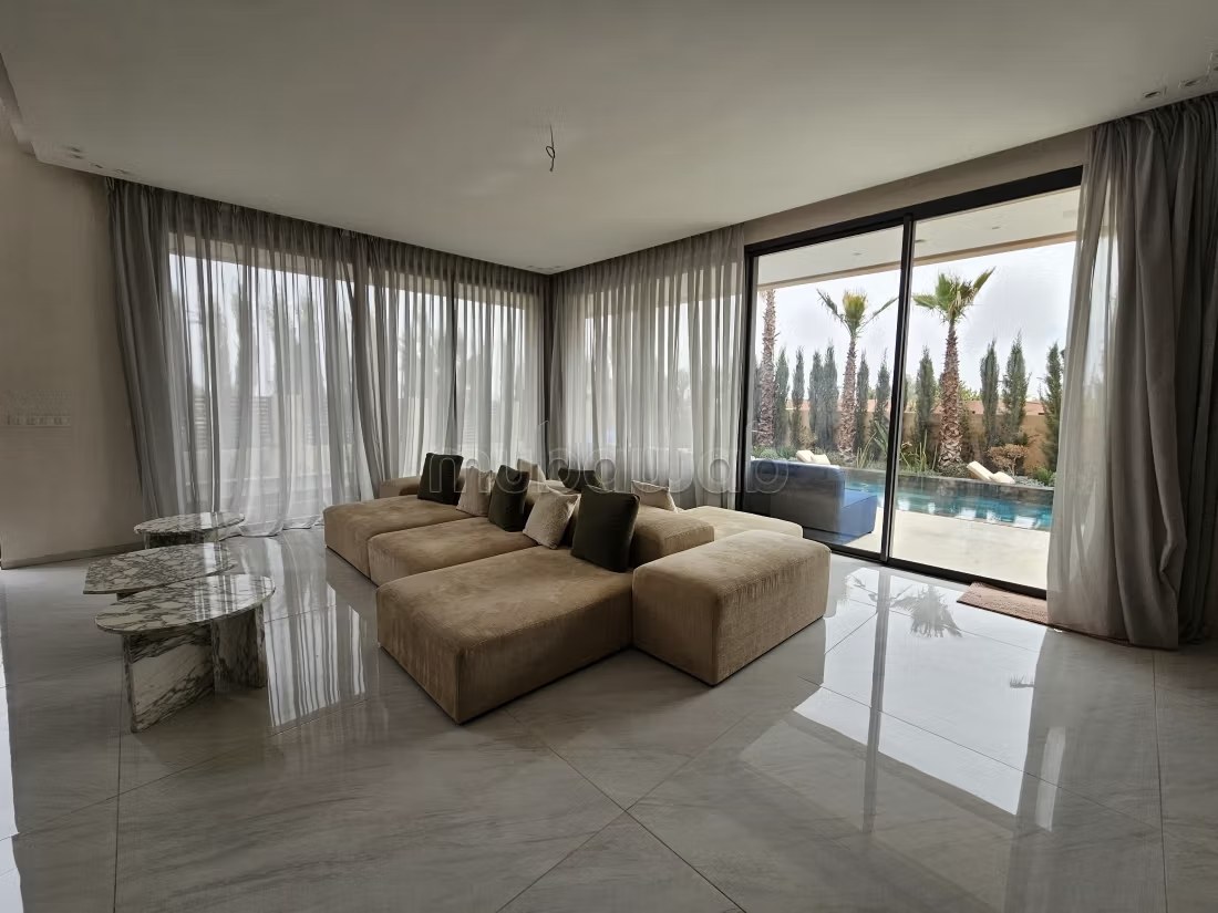 Une trés belle villa à louer à Marrakech
