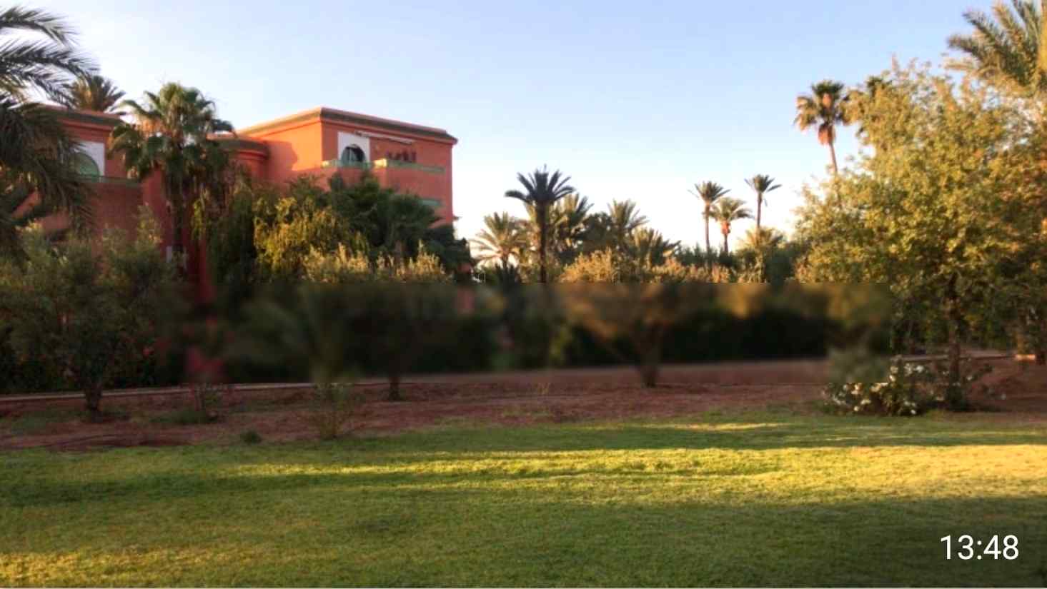 Marrakech les jardins de palmeraie appartement rez de jardin 3ch 2 sdb 3 terrasse golf Piscine sécuritéh24