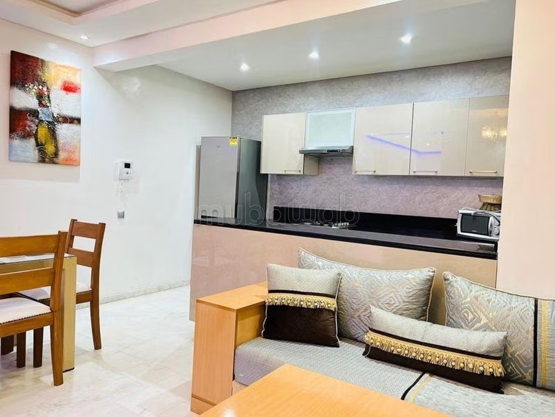 Appartements à louer à Guéliz. 2 pièces confortables. Salon Marocain et antenne parabolique - Photo 11