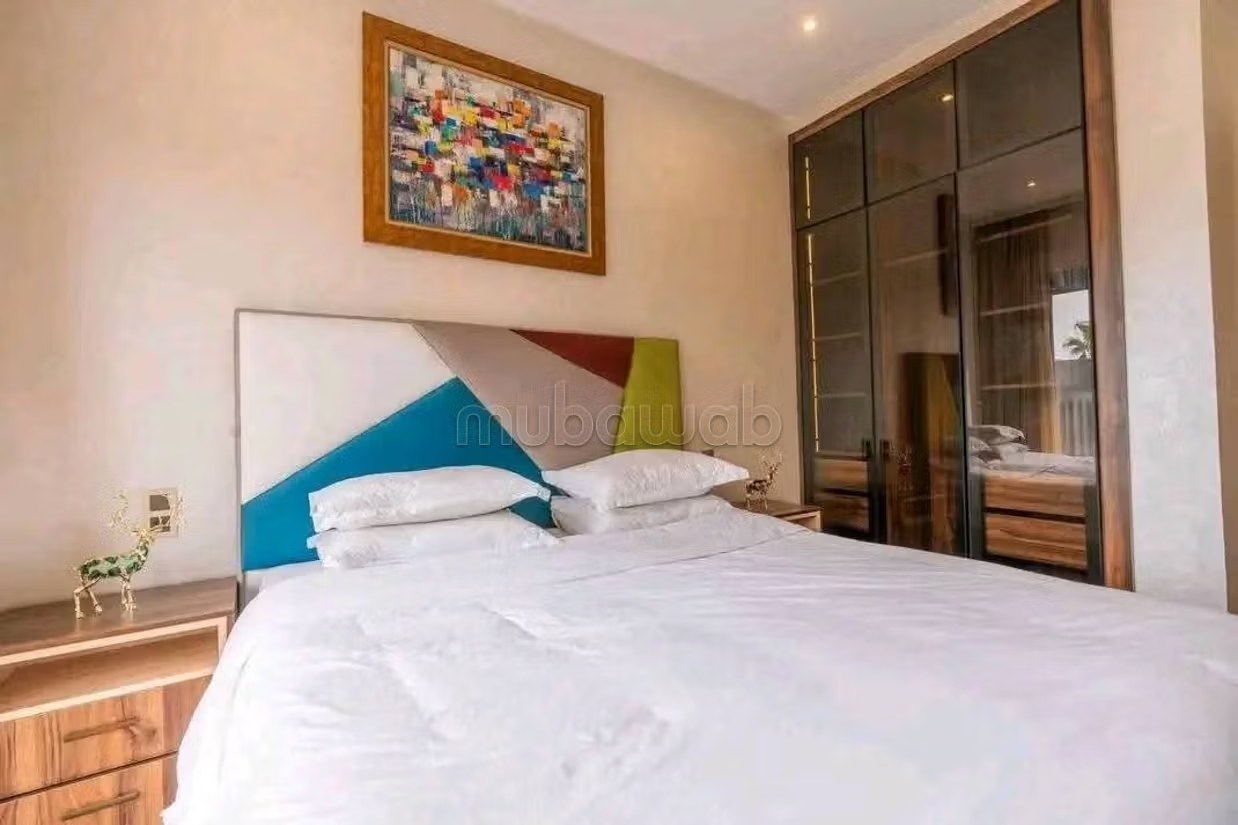 Location saisonnière villa de luxe à Douar Laarab. 2 chambres agréables. Avec ascenseur et espace vert - Photo 2