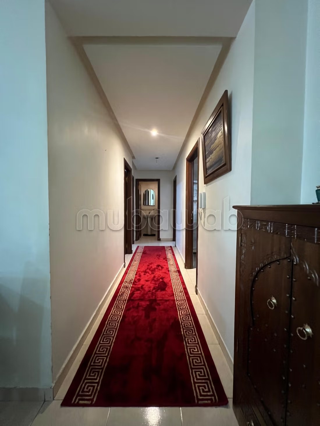 Location saisonnière à Haut Agdal. Surface totale 70 m². Salon Marocain et antenne parabolique - Photo 4