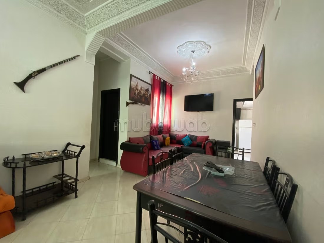 Location d'un appartement à Route se Sefrou. Surface de 90 m². Salon Marocain, sécurité