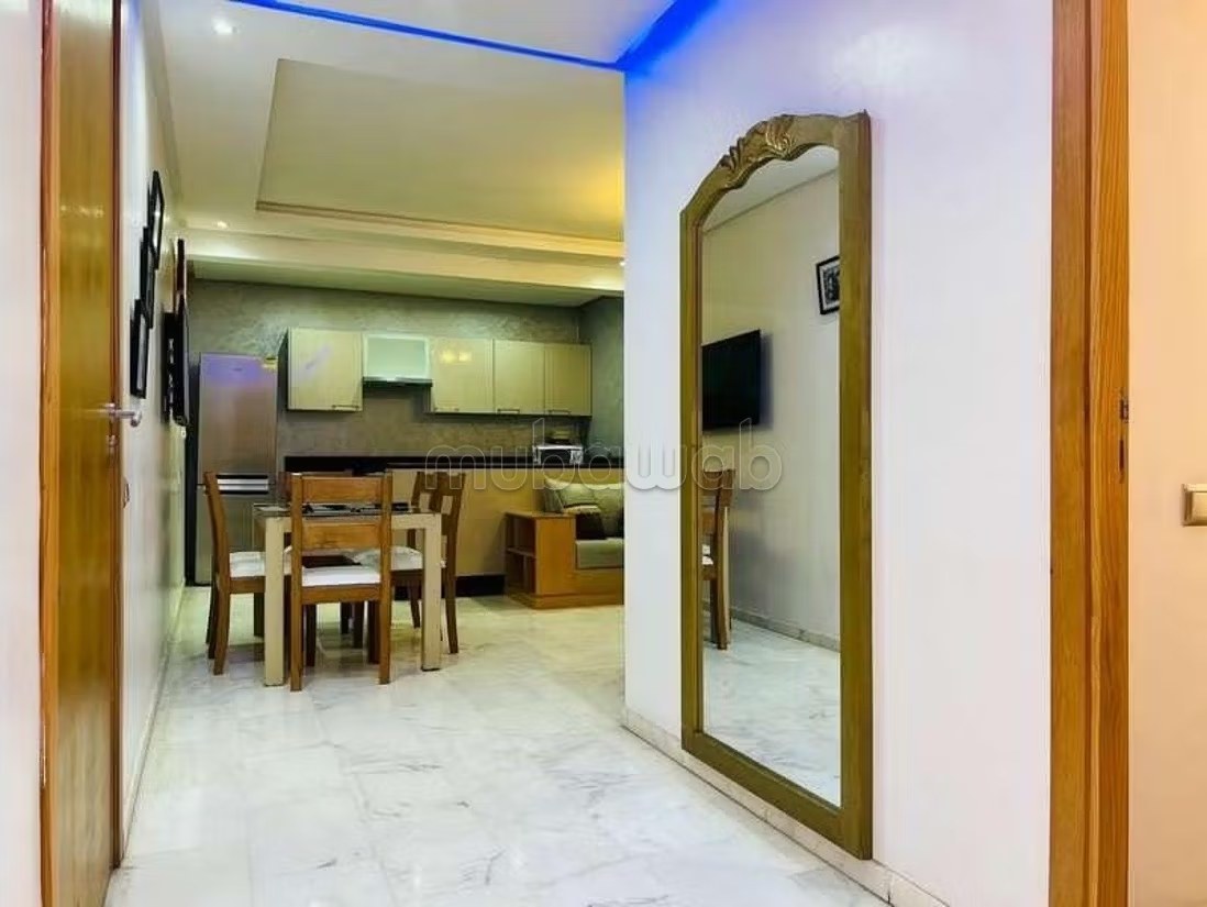 Appartements à louer à Guéliz. 2 pièces confortables. Salon Marocain et antenne parabolique - Photo 13