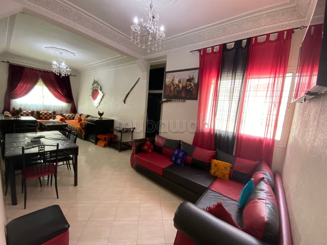 Location d'un appartement à Agdal. 
2 pièces confortables. 
Système de parabole et résidence sécurisée - Photo 4