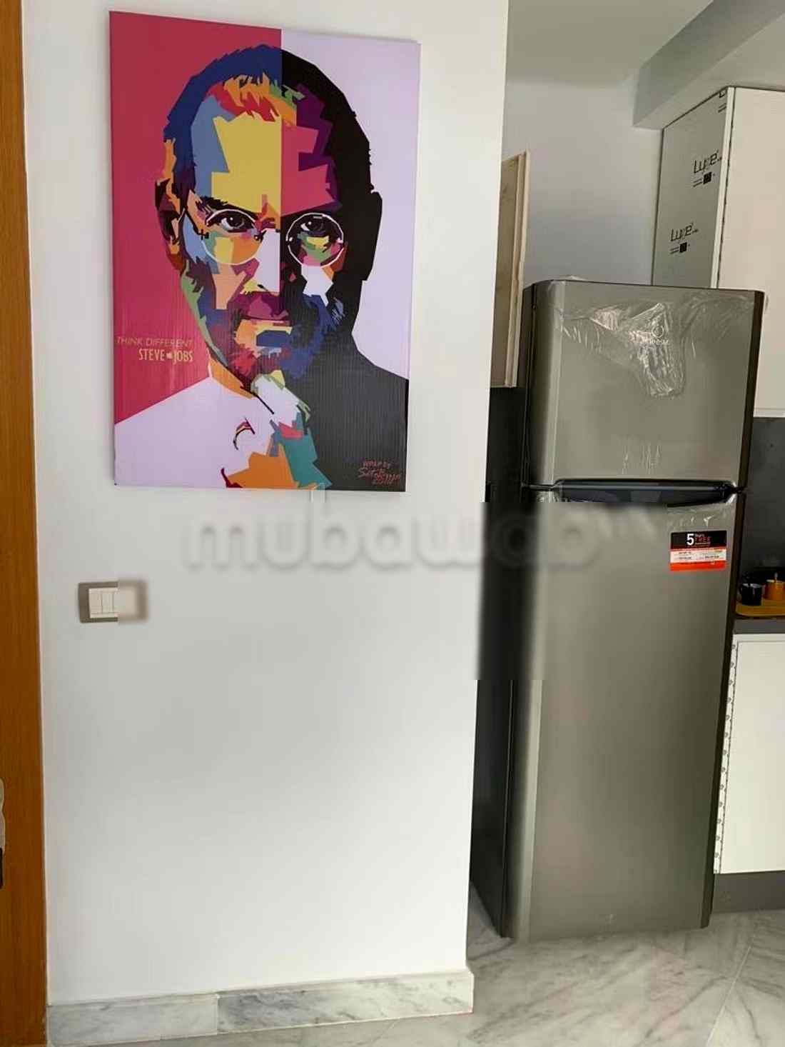 Bel appartement en location à Bourgogne Ouest. 1 belle chambre. Meublé.