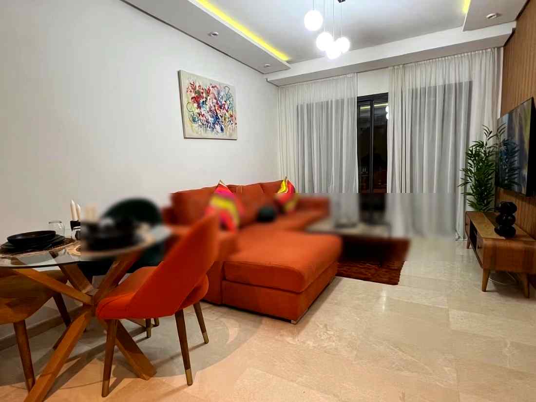 Appartement de vacances à louer à Maârif. Superficie 50 m². Porte blindée et chauffage central - Photo 14