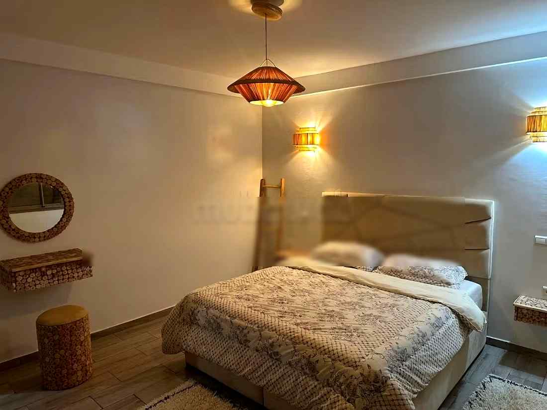 Location d'un appartement à Le boulevard Mohammed V. 
Surface de 85 m². 
Nombres minimum de nuits 2