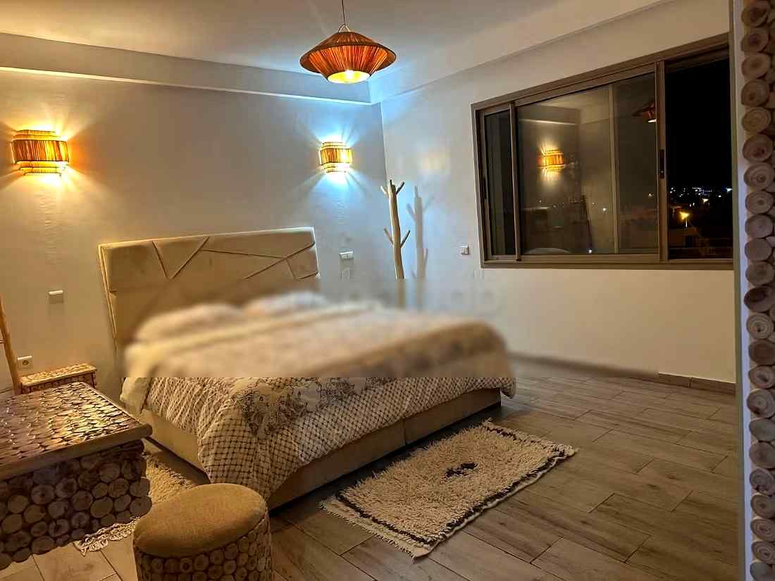 Location d'un appartement à Le boulevard Mohammed V. 
Surface de 85 m². 
Nombres minimum de nuits 2