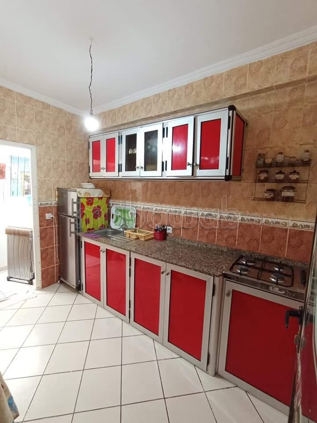 Appartements à louer à Martil. 
Surface totale 60 m². 
Salon Marocain, sécurité