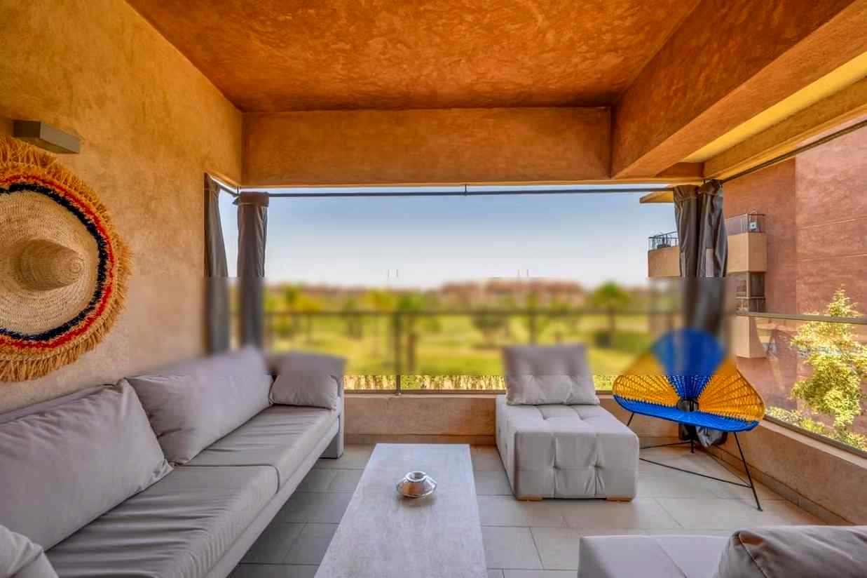 Sublime appartement 3 chambres a prestigia golf city