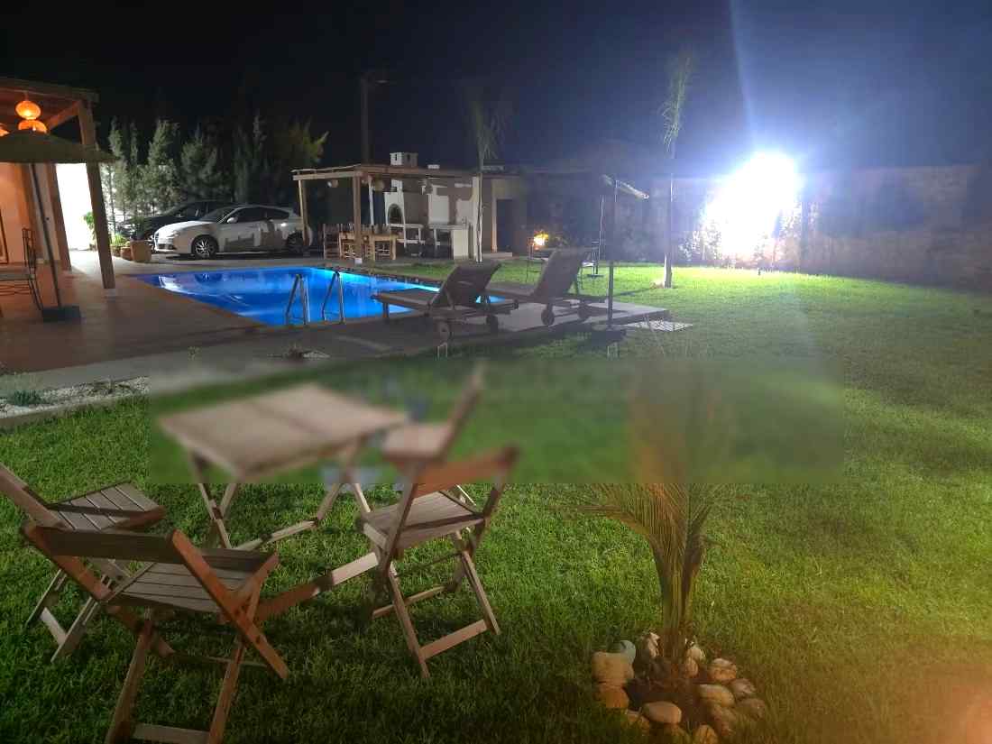 Villa avec piscine sans vis à vis