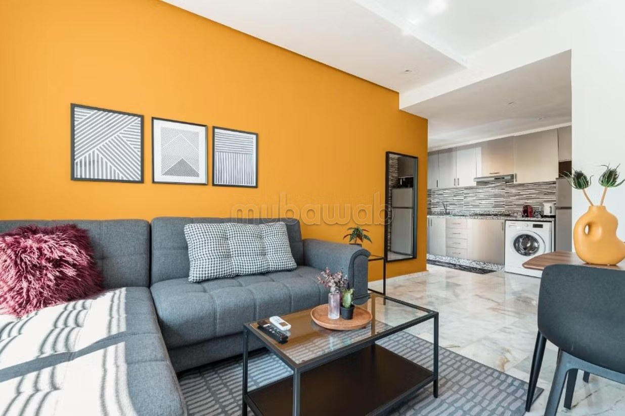 Appartement Moderne à Agdal avec Garage Arribat Center