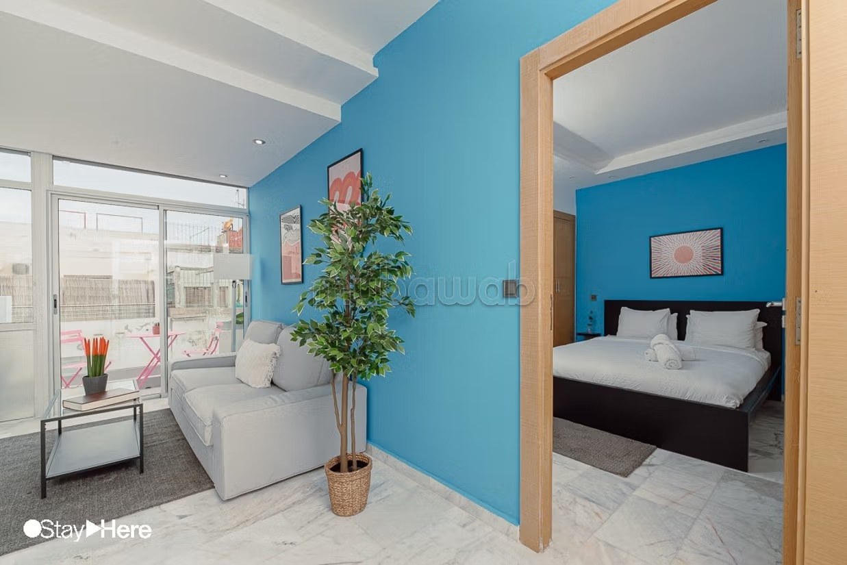 Appartement Moderne à Agdal avec Garage Arribat Center - Photo 4
