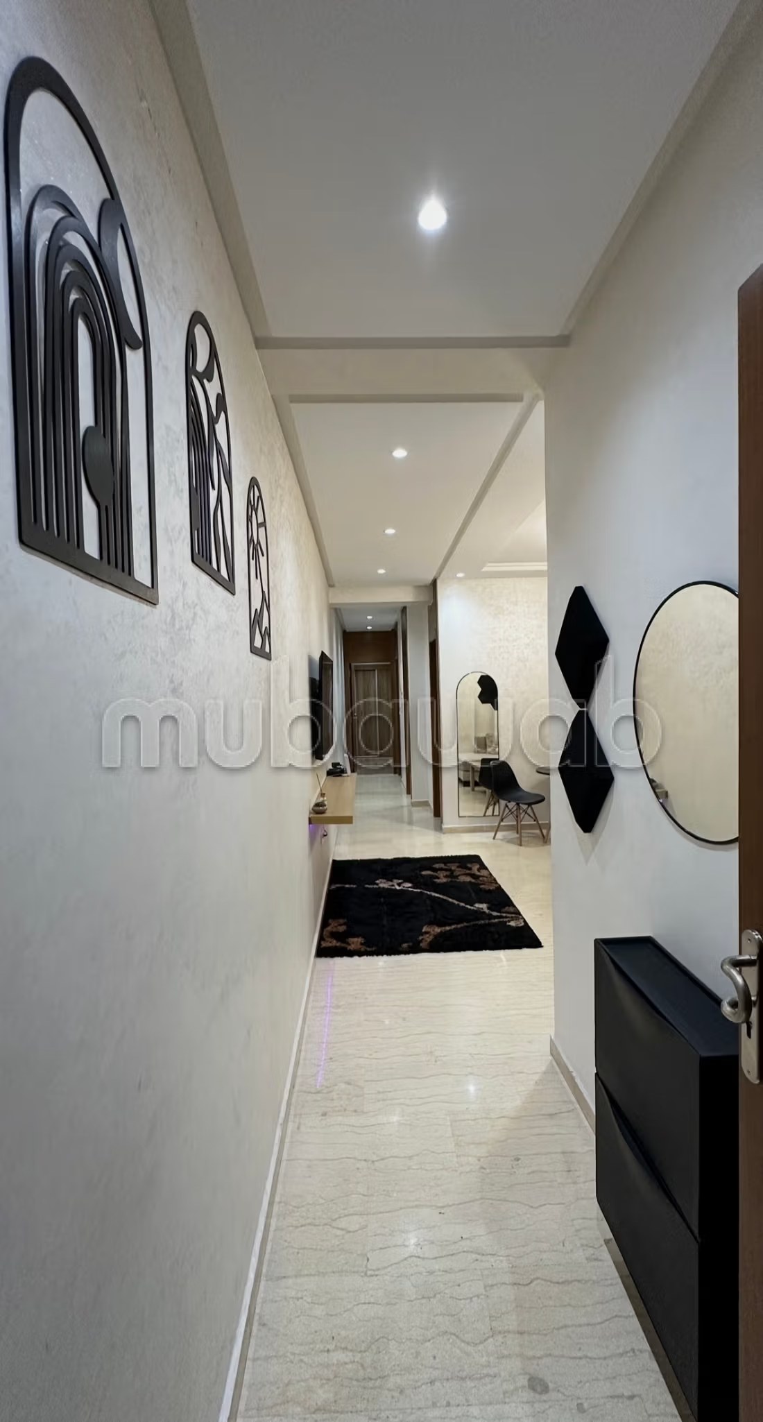 Appartements à louer à Aïn Sebaâ. 3 pièces. Avec garage et ascenseur