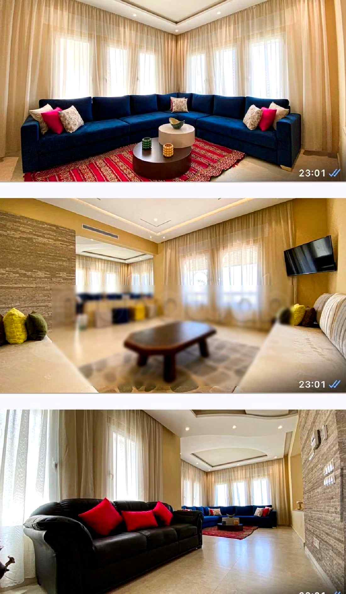Magnifique villa à louer pour vos vacances à Sania. 5 chambres agréables. Vue exceptionnelle sur la mer, chauffage central