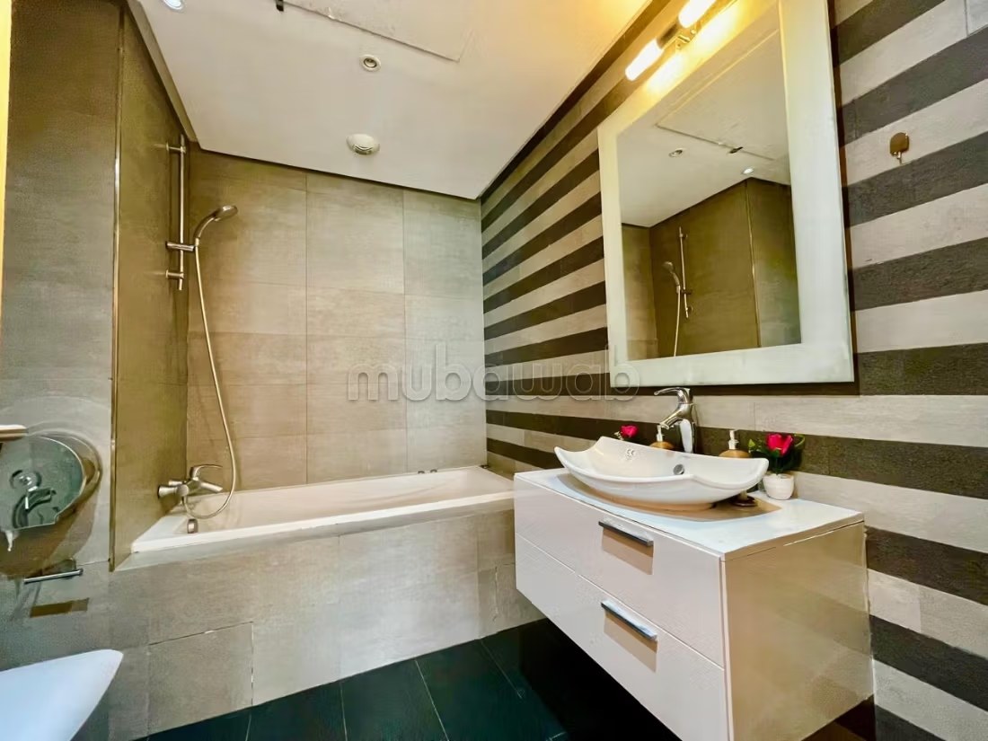 Appartements à louer à Casablanca Marina. 3 pièces. Vue imprenable sur la mer