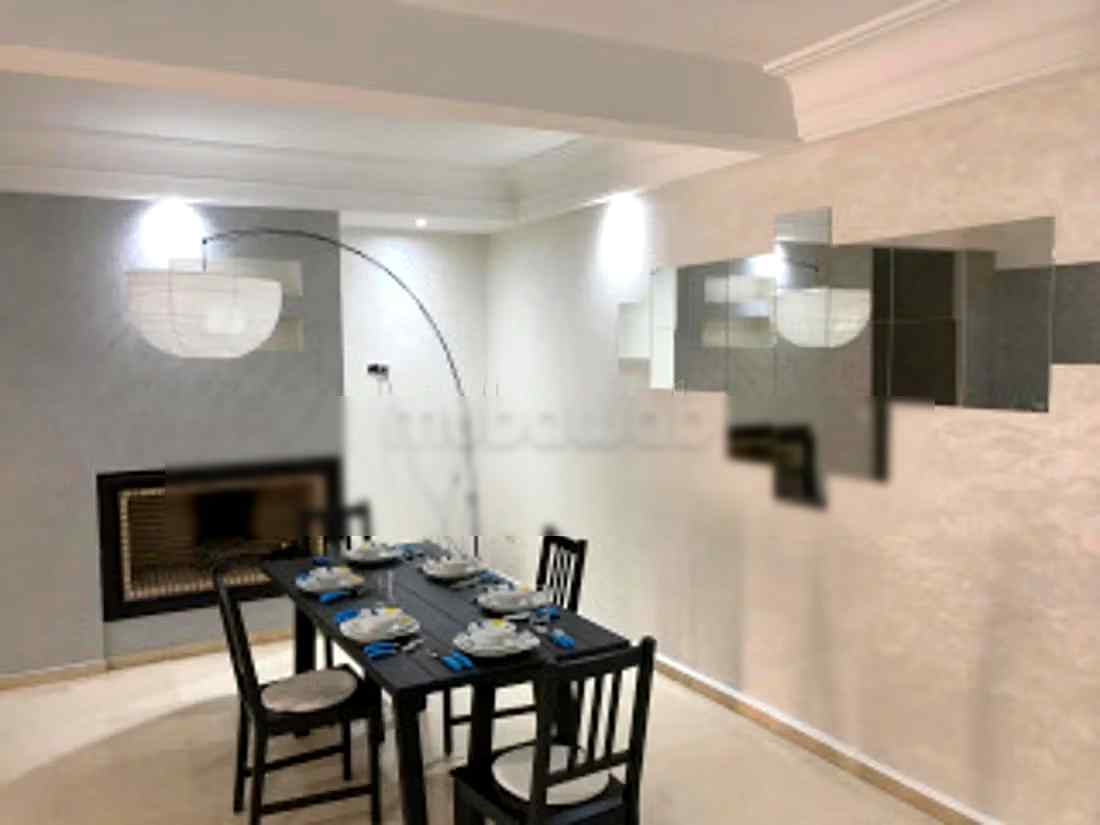 Location de vacances Casablanca salon deux chambres