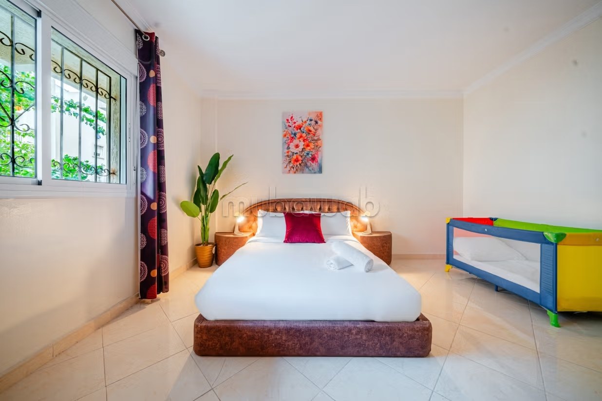 Appartements à louer à Aharrarine. Superficie 101 m². Salon typique marocain, résidence sécurisée - Photo 16
