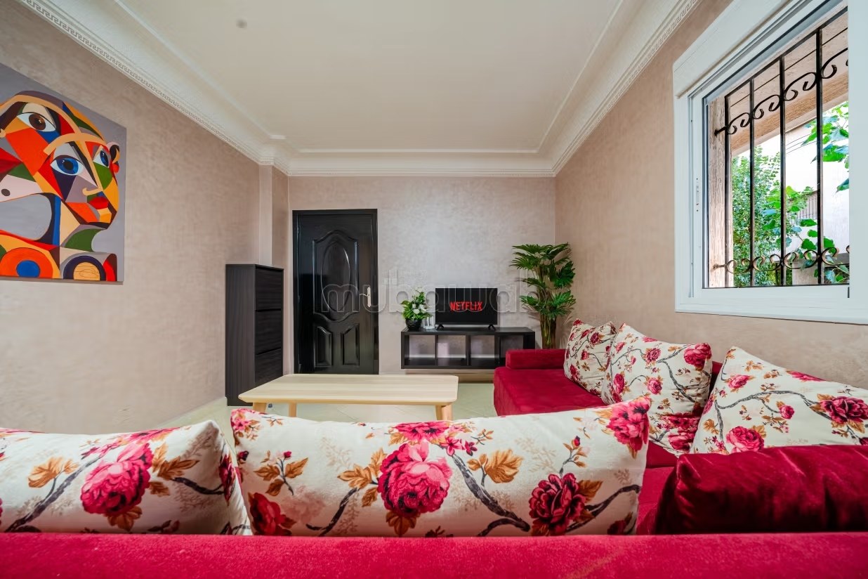 Appartements à louer à Aharrarine. Superficie 101 m². Salon typique marocain, résidence sécurisée - Photo 5
