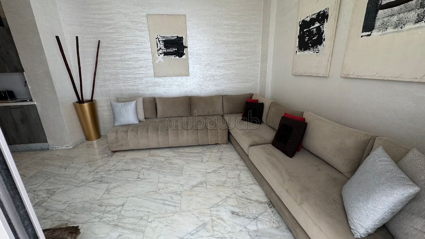 Locatiom vacances Casablanca appartement 2 chambres salon