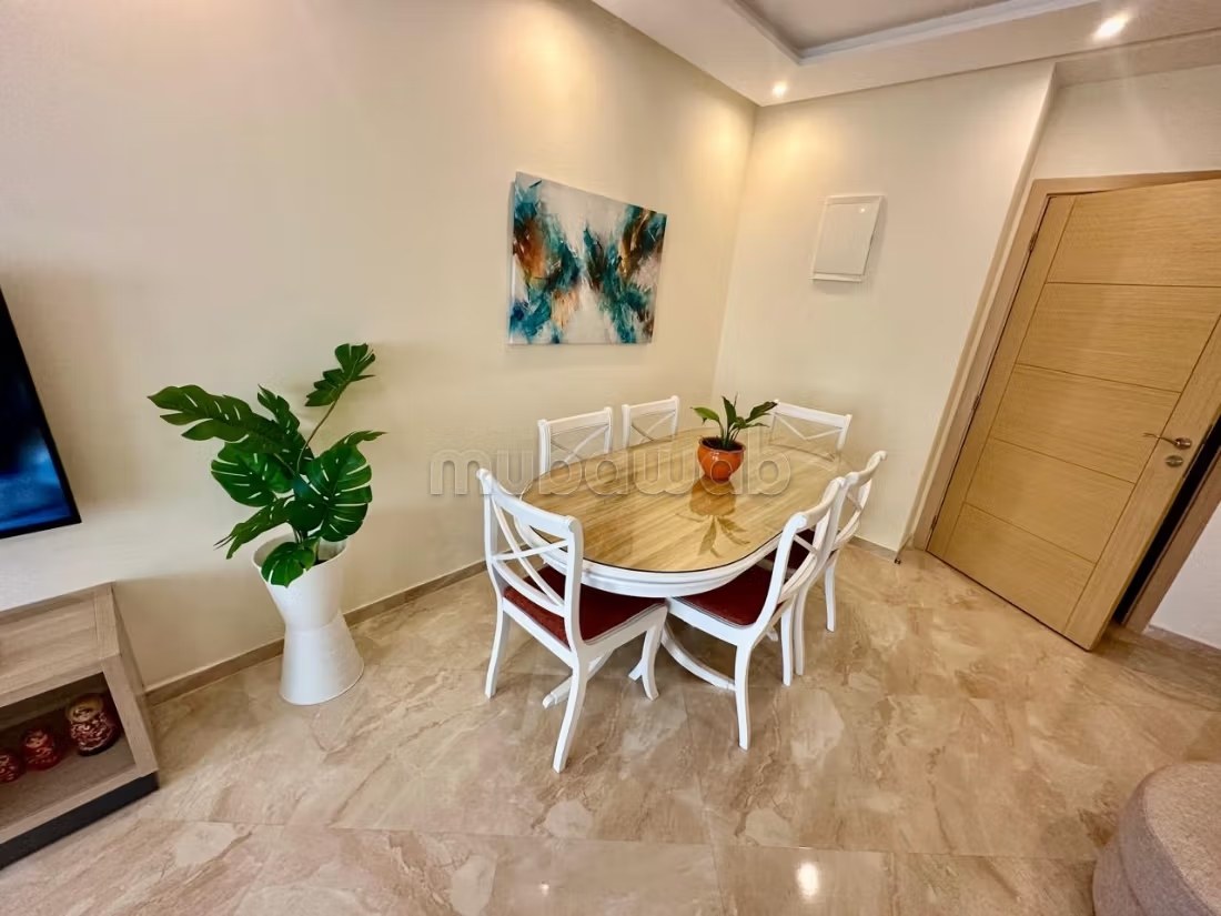 Location d'un appartement à Assanaouber. 
Superficie 74 m². 
Terrasse et ascenseur - Photo 3