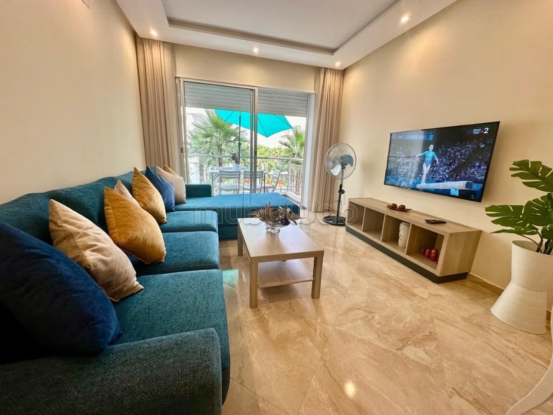 Location d'un appartement à Assanaouber. 
Superficie 74 m². 
Terrasse et ascenseur - Photo 4