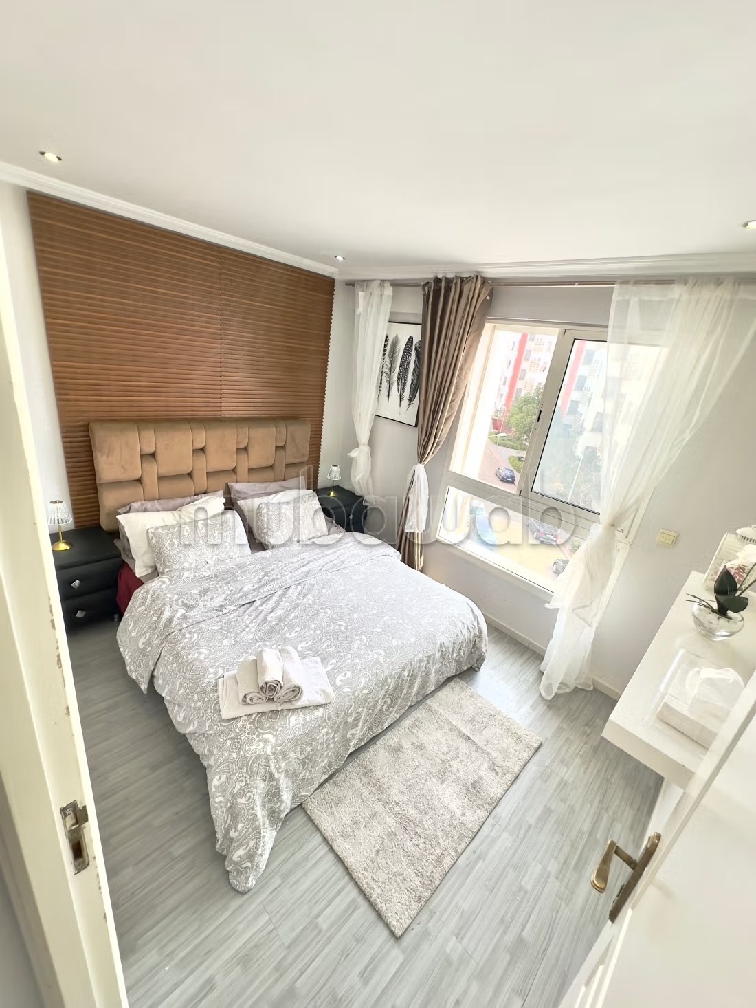 Location d'un appartement à Bourgogne Est. Superficie 55 m². Salon traditionnel marocain, résidence sécurisée - Photo 21