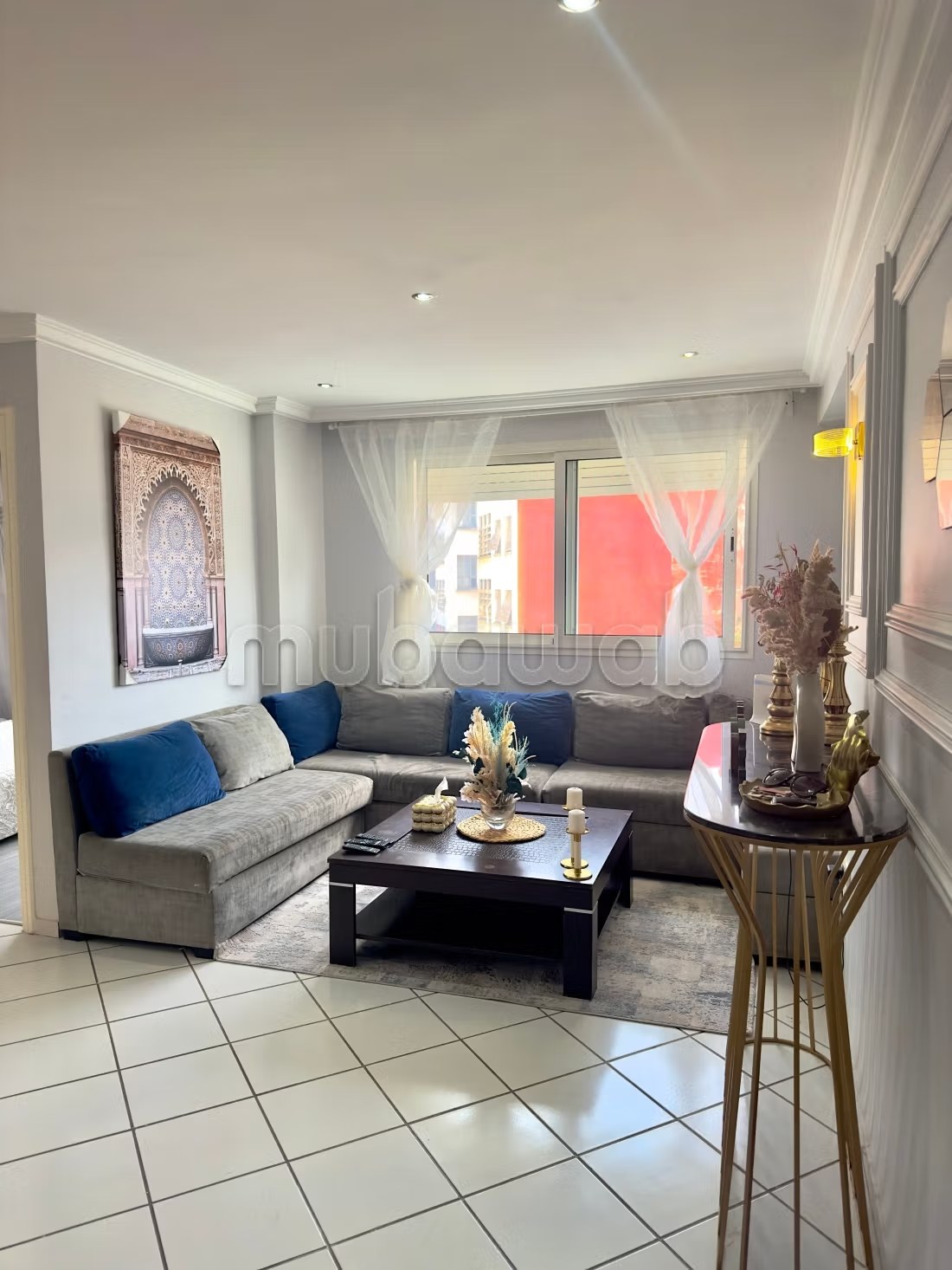 Location d'un appartement à Bourgogne Est. Superficie 55 m². Salon traditionnel marocain, résidence sécurisée - Photo 19